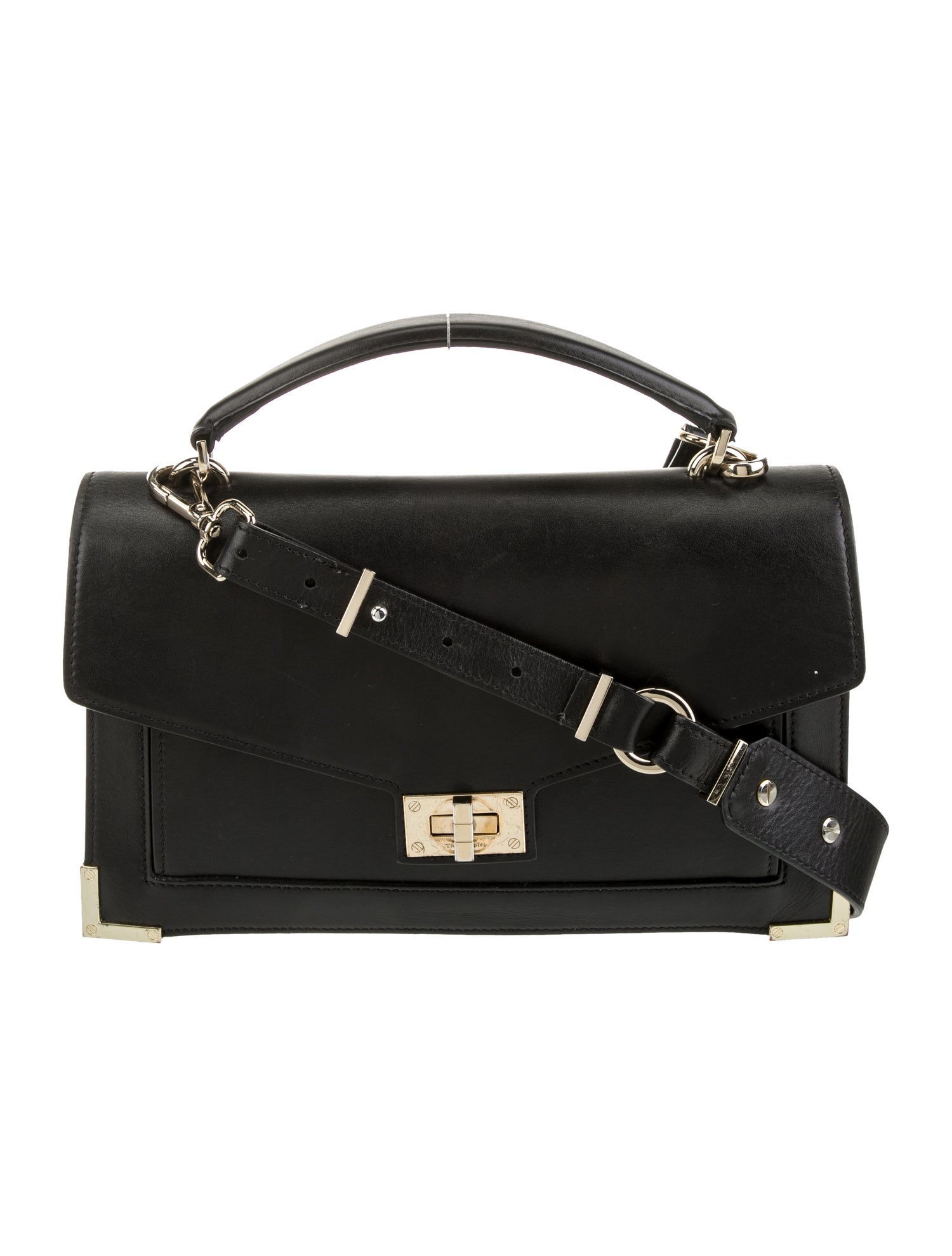 The Kooples Leather Top Handle Bag