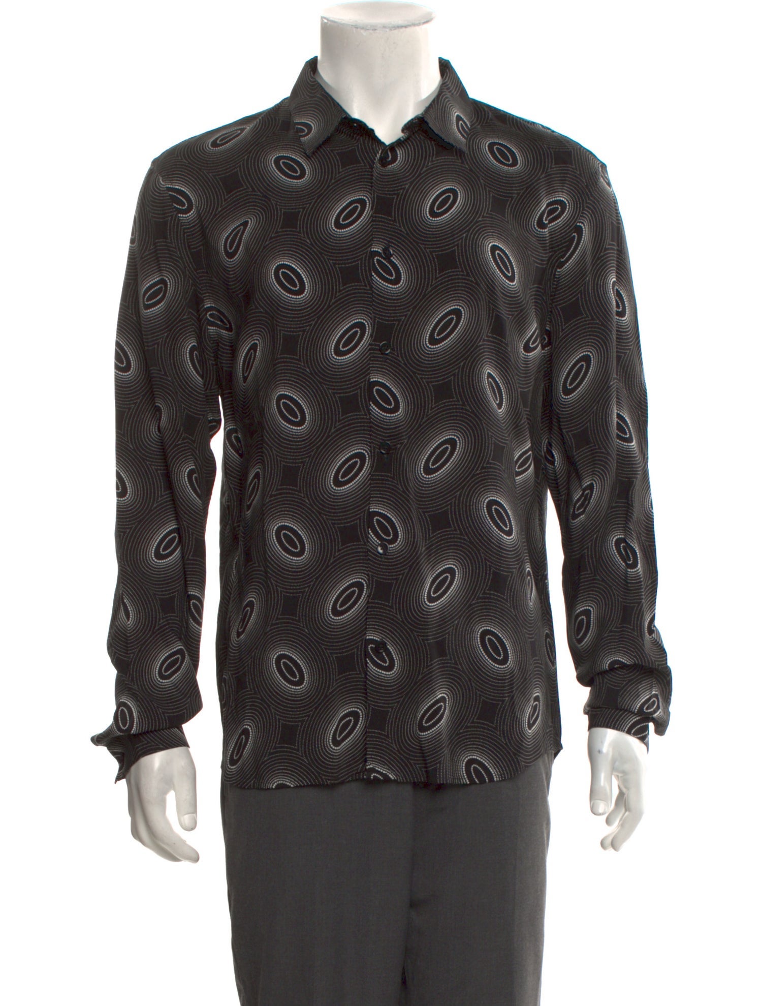 The Kooples Printed Long Sleeve Shirt