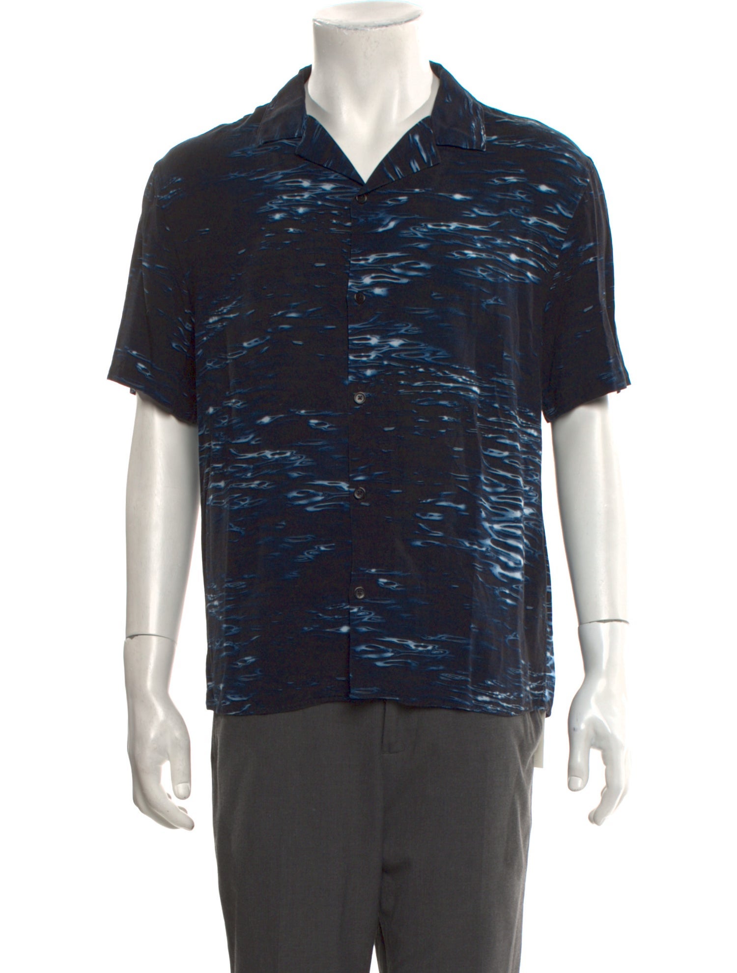 The Kooples Printed Short Sleeve Shirt