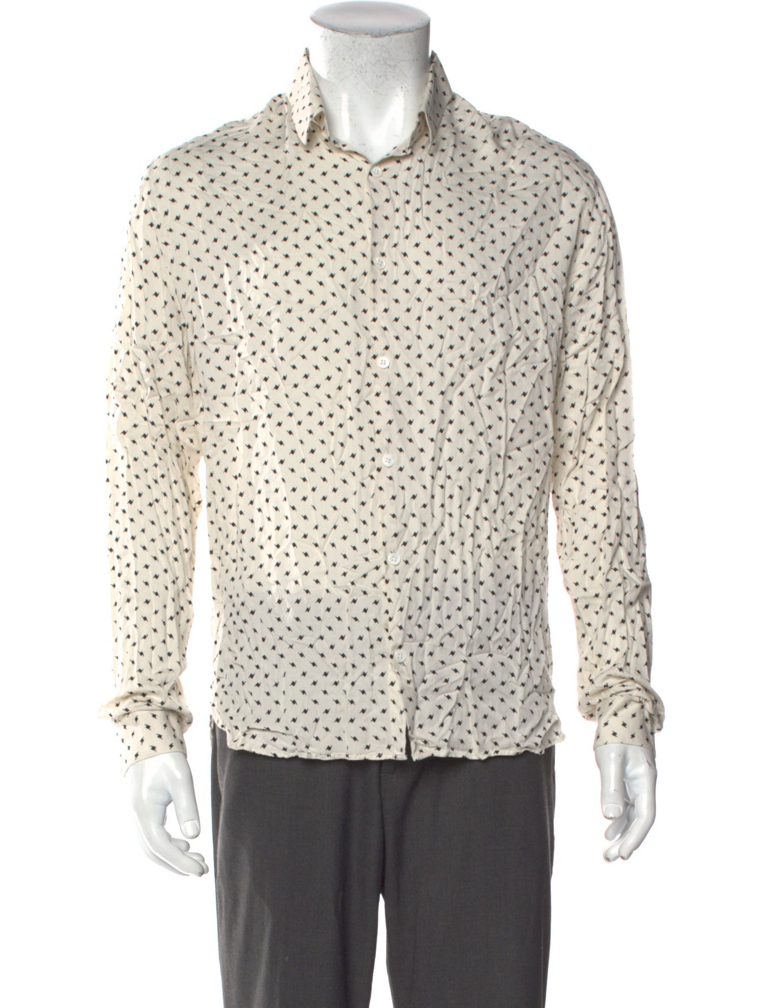 The Kooples Printed Long Sleeve Shirt