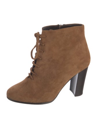 The Kooples Suede Lace-Up Boots