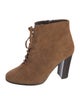 The Kooples Suede Lace-Up Boots
