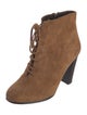The Kooples Suede Lace-Up Boots