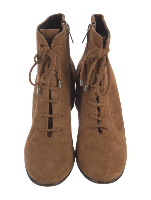 The Kooples Suede Lace-Up Boots