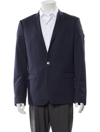 The Kooples Patterned One Button Blazer