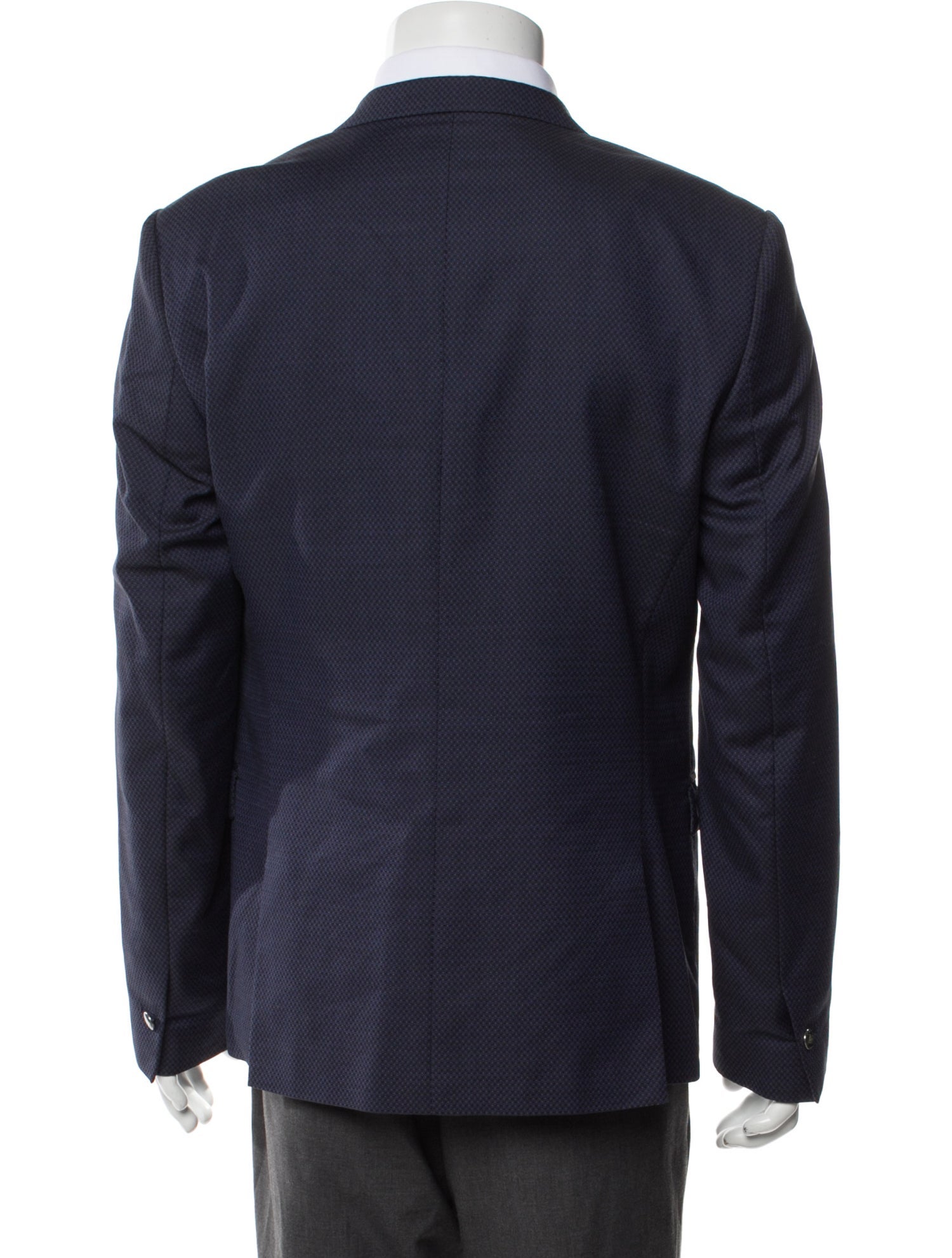 The Kooples Patterned One Button Blazer