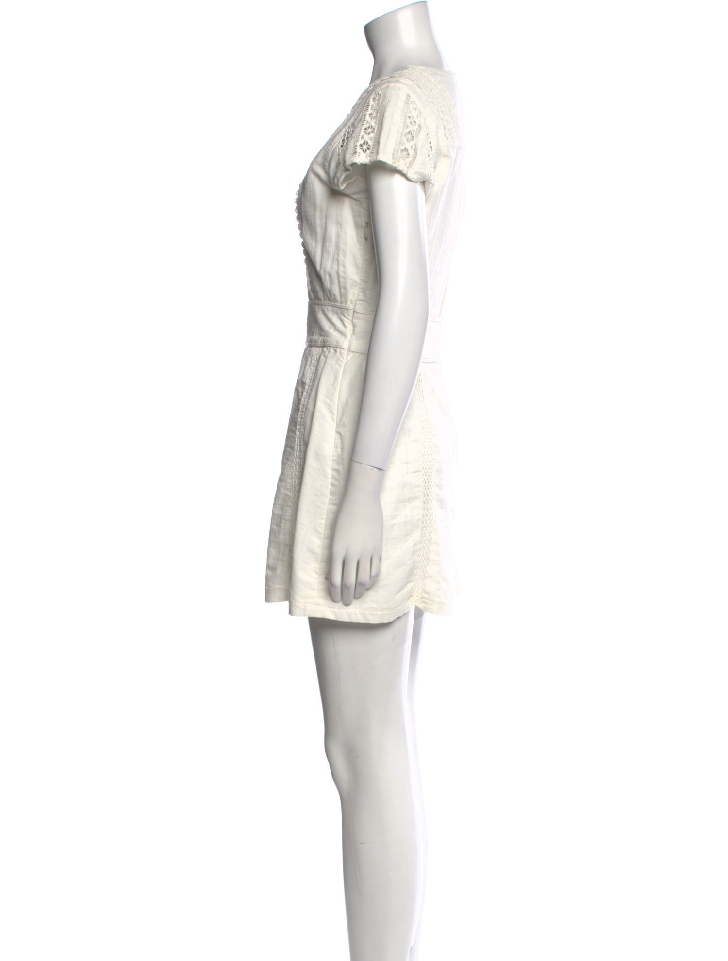 The Kooples V-Neck Mini Dress