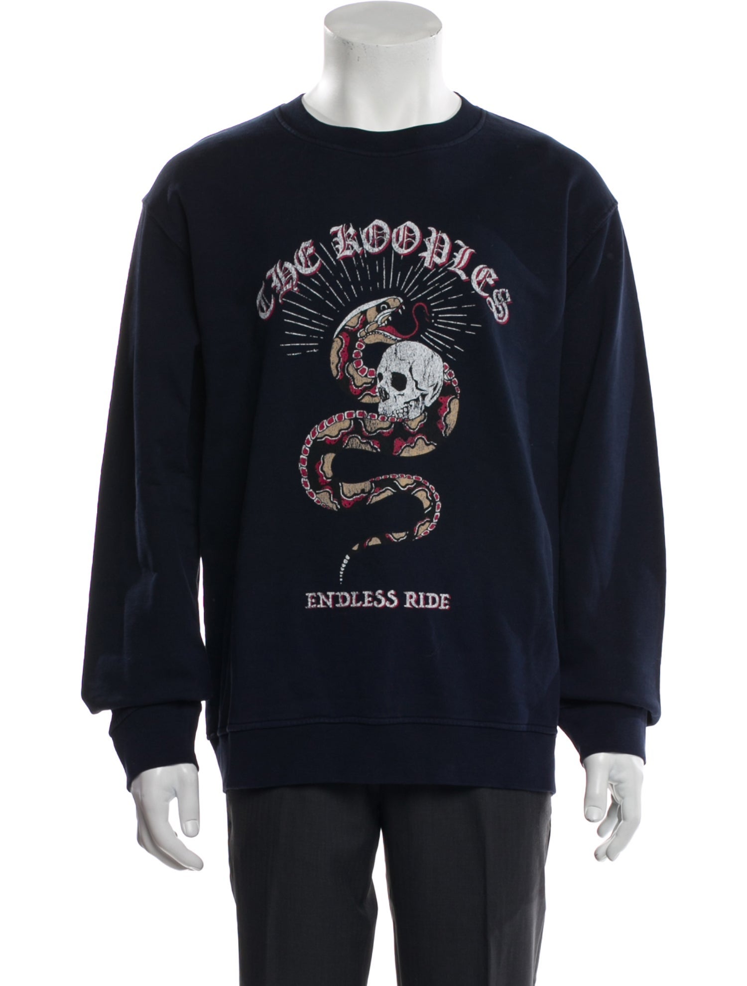 The Kooples Graphic Print Crew Neck Sweatshirt w/ Tags