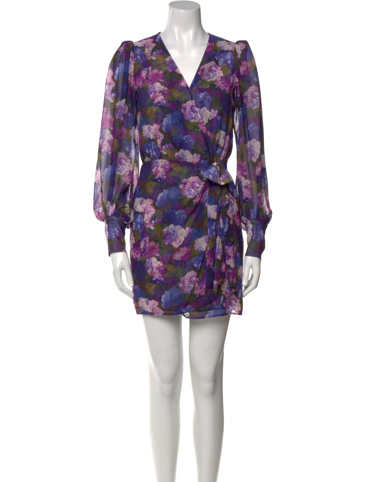 The Kooples Floral Print Mini Dress