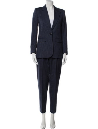 The Kooples Wool Striped Pantsuit