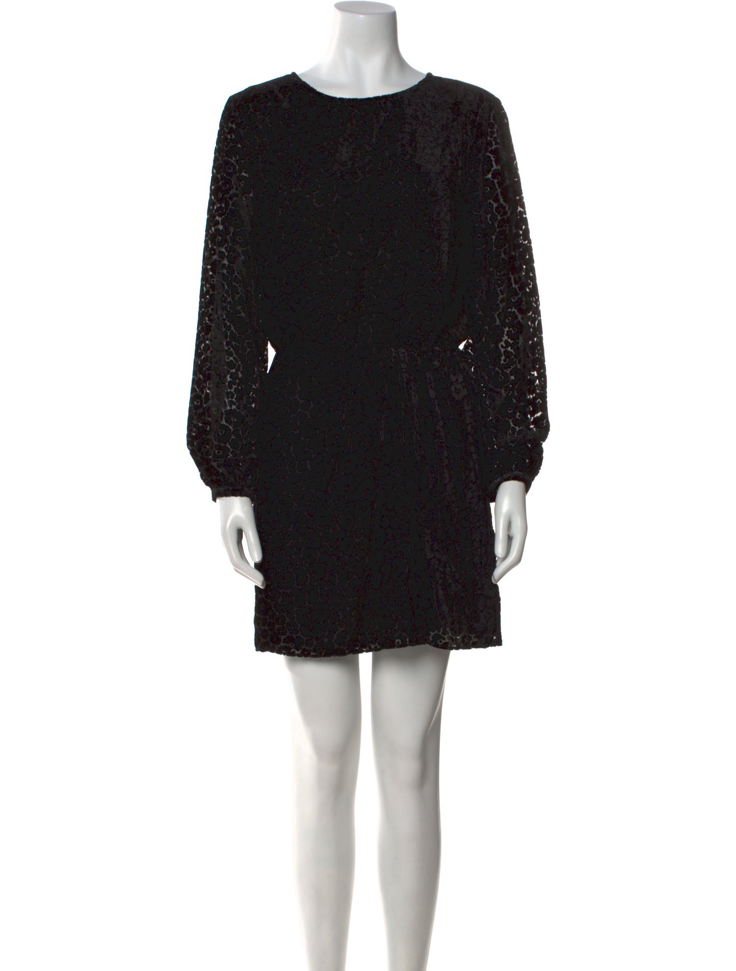 The Kooples Scoop Neck Mini Dress