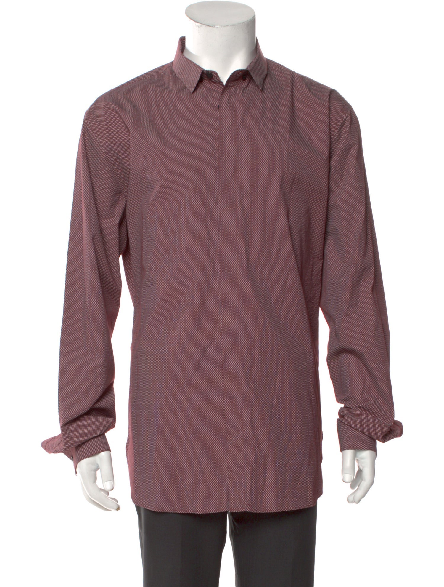 The Kooples Printed Long Sleeve Shirt