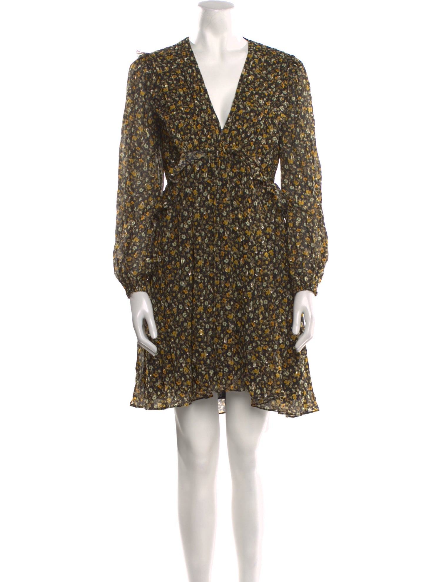 The Kooples Floral Print Mini Dress