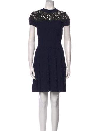 The Kooples Crew Neck Mini Dress