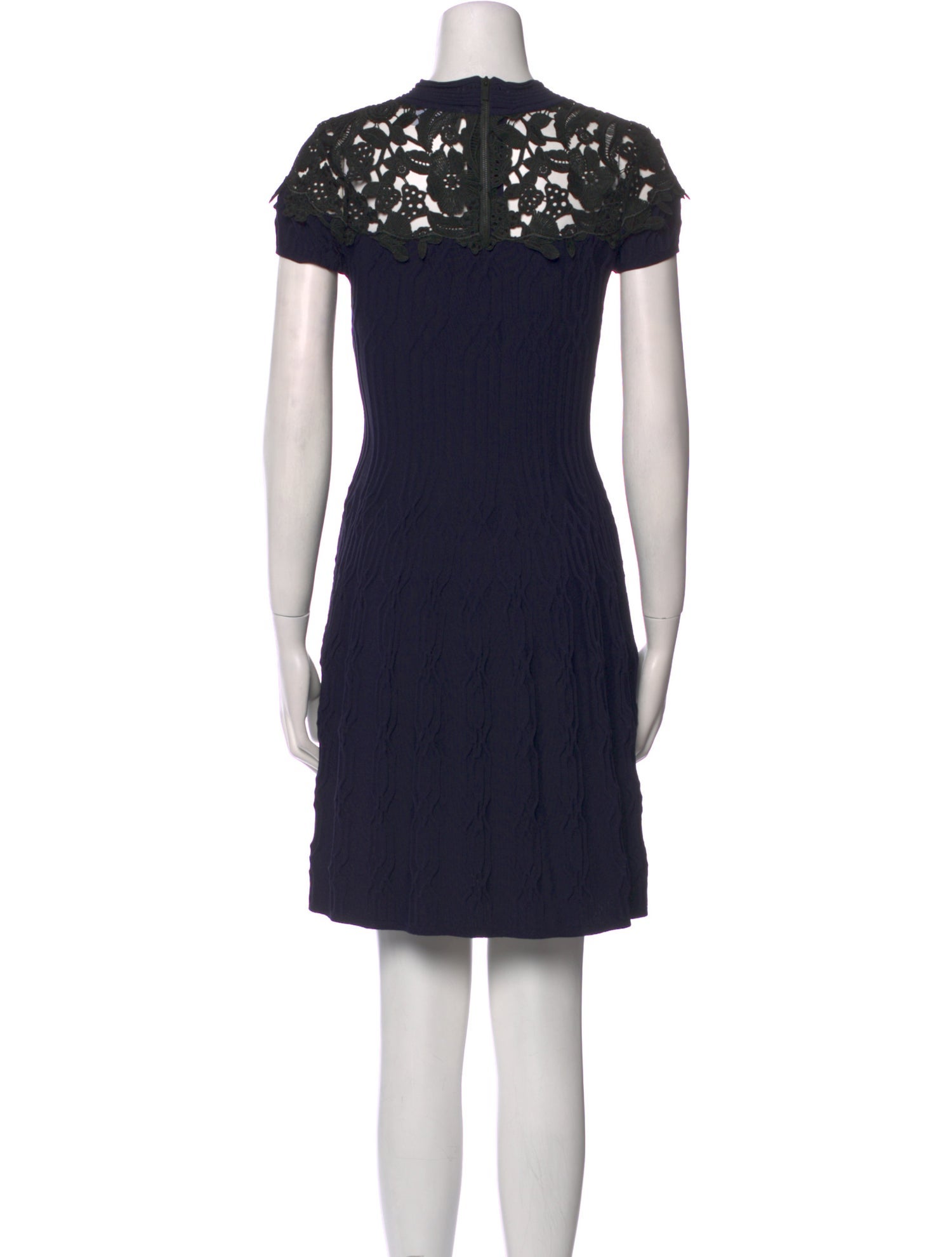 The Kooples Crew Neck Mini Dress