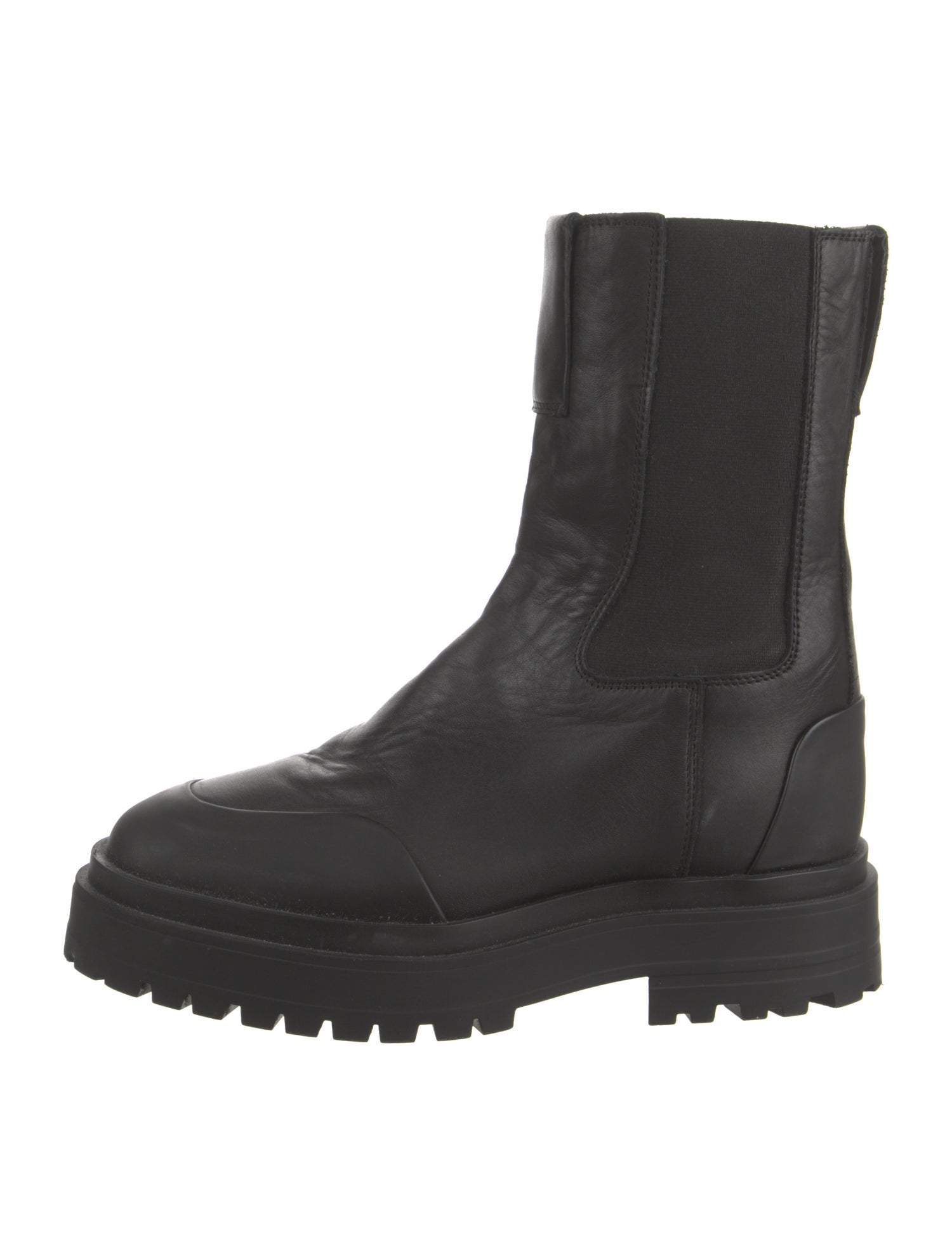 The Kooples Leather Combat Boots