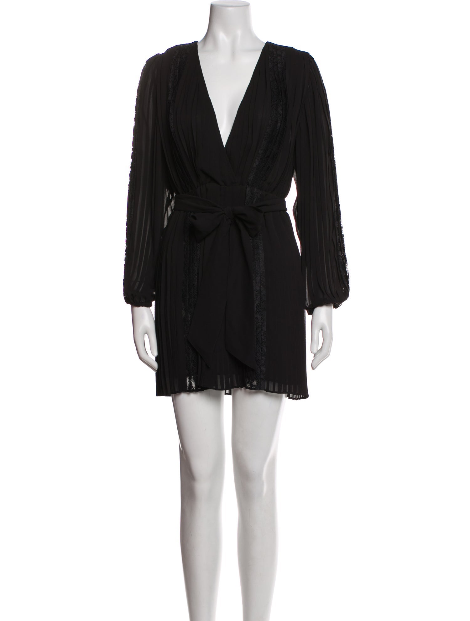 The Kooples V-Neck Mini Dress