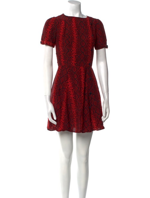 The Kooples Printed Mini Dress