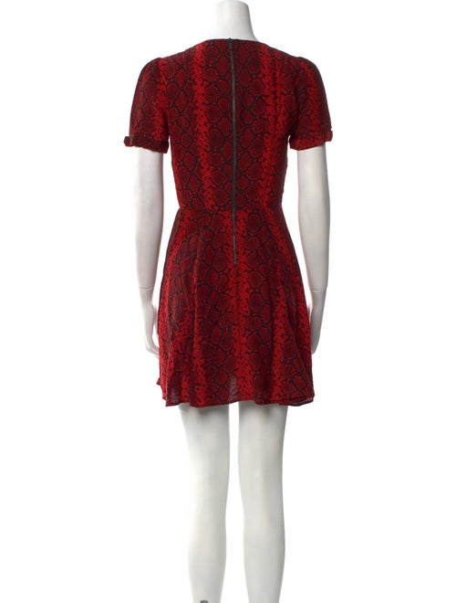 The Kooples Printed Mini Dress