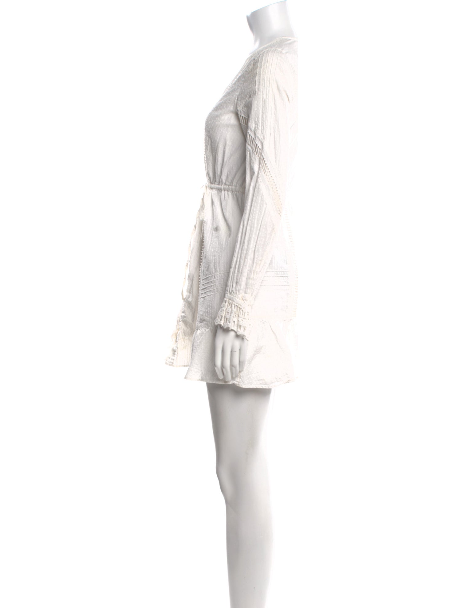 The Kooples Square Neckline Mini Dress