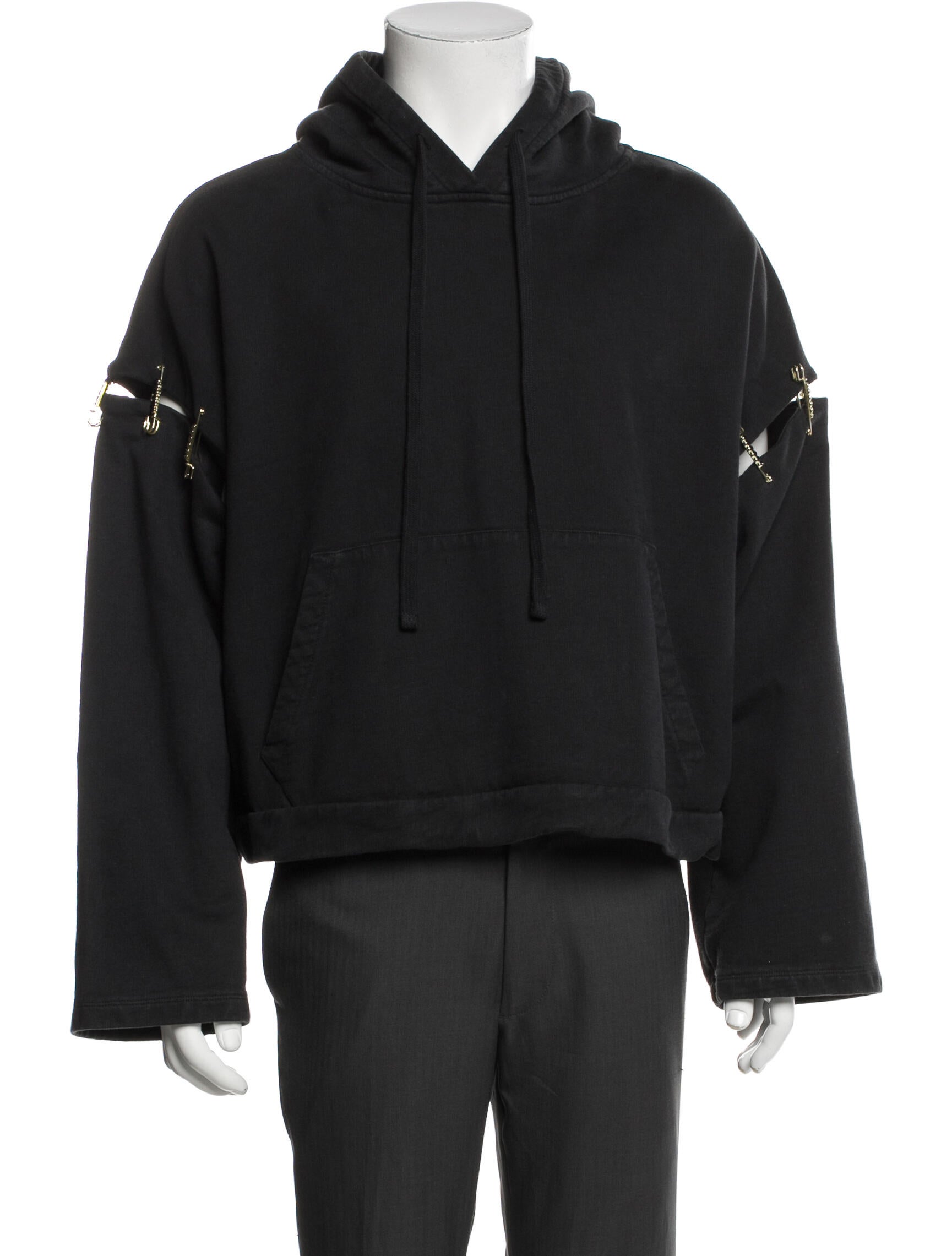 The Kooples Crew Neck Long Sleeve Hoodie