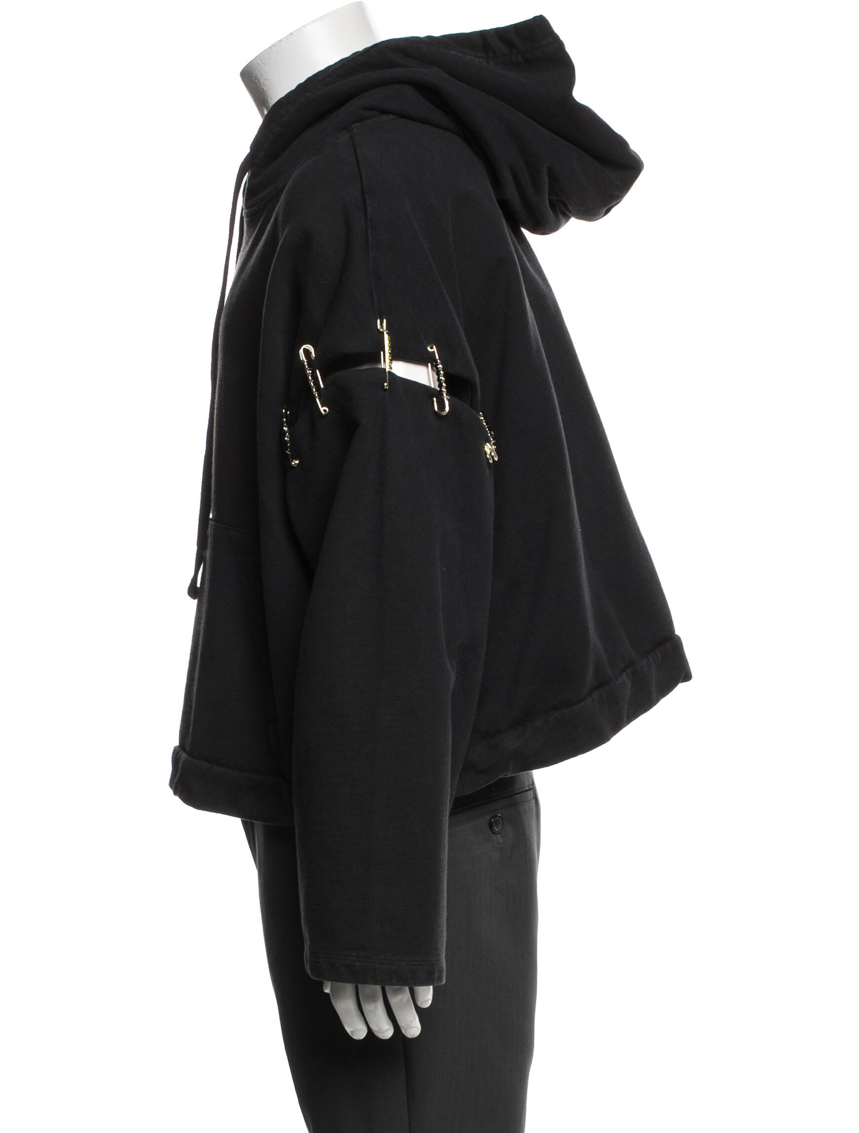 The Kooples Crew Neck Long Sleeve Hoodie