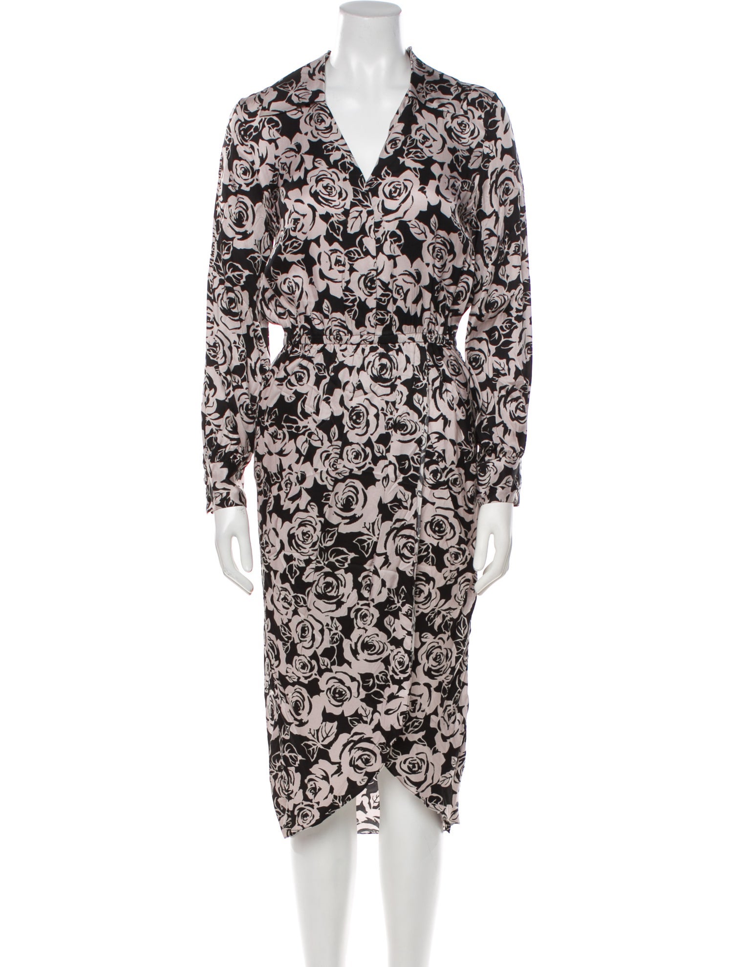 The Kooples Printed Midi Length Dress w/ Tags