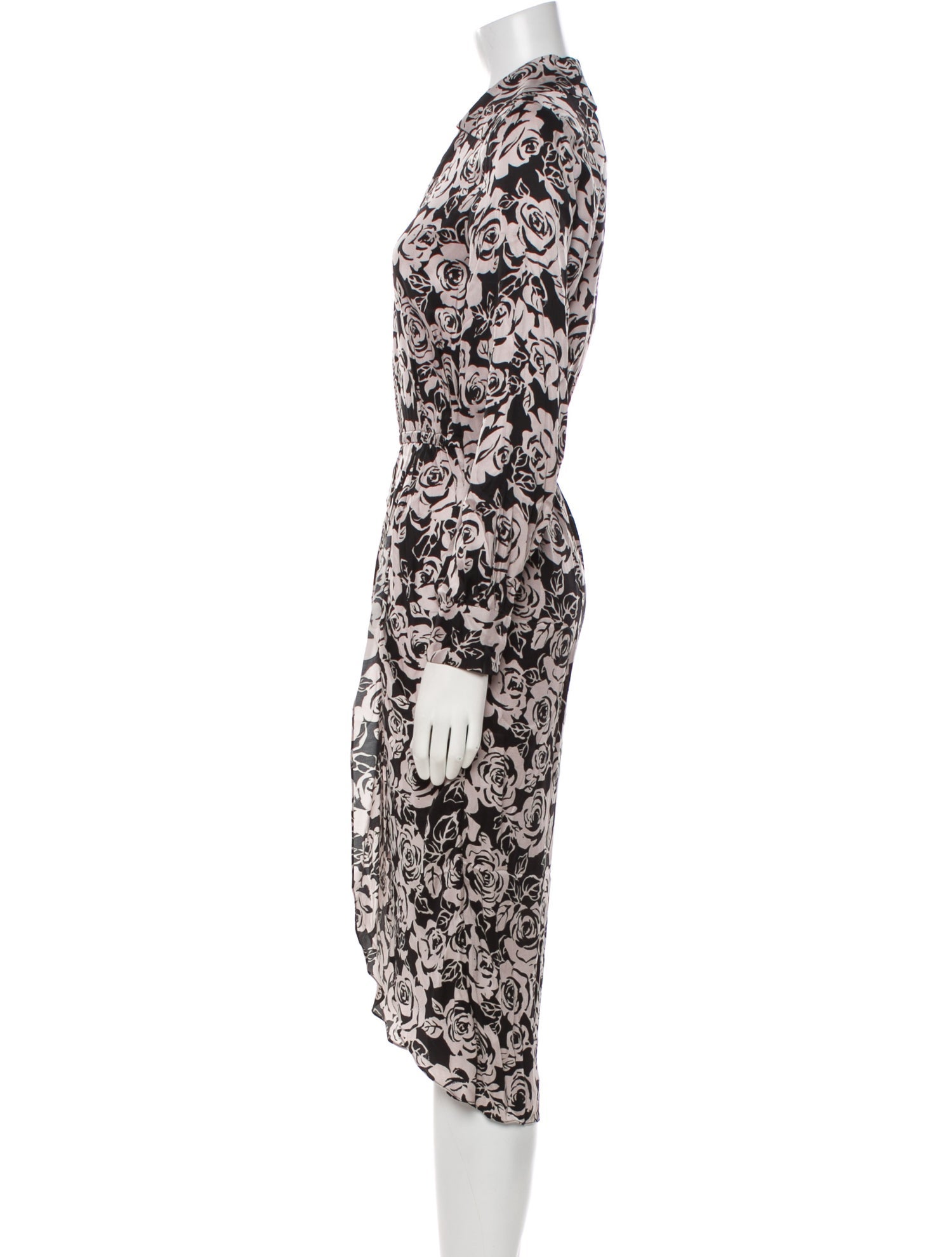 The Kooples Printed Midi Length Dress w/ Tags