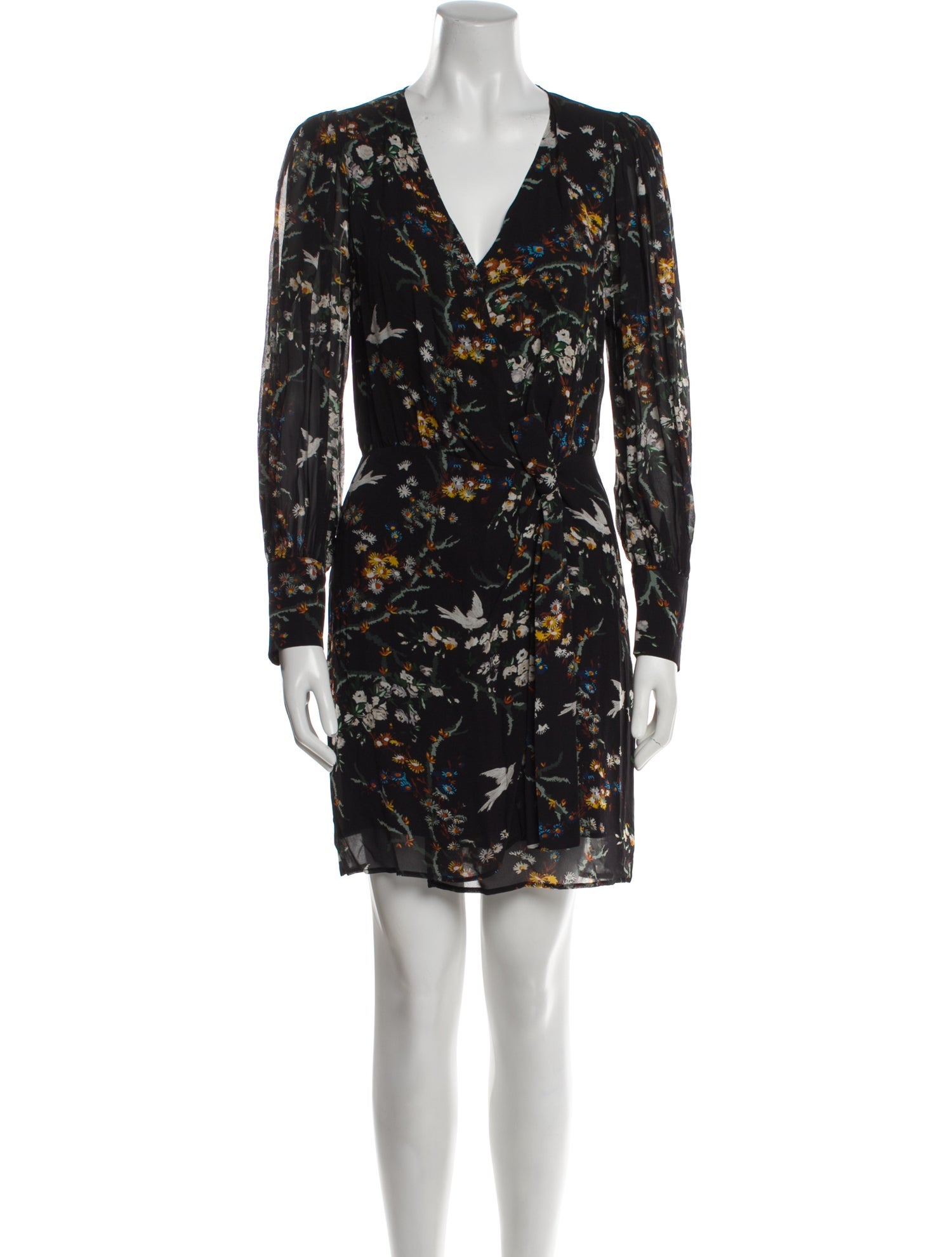 The Kooples Floral Print Mini Dress