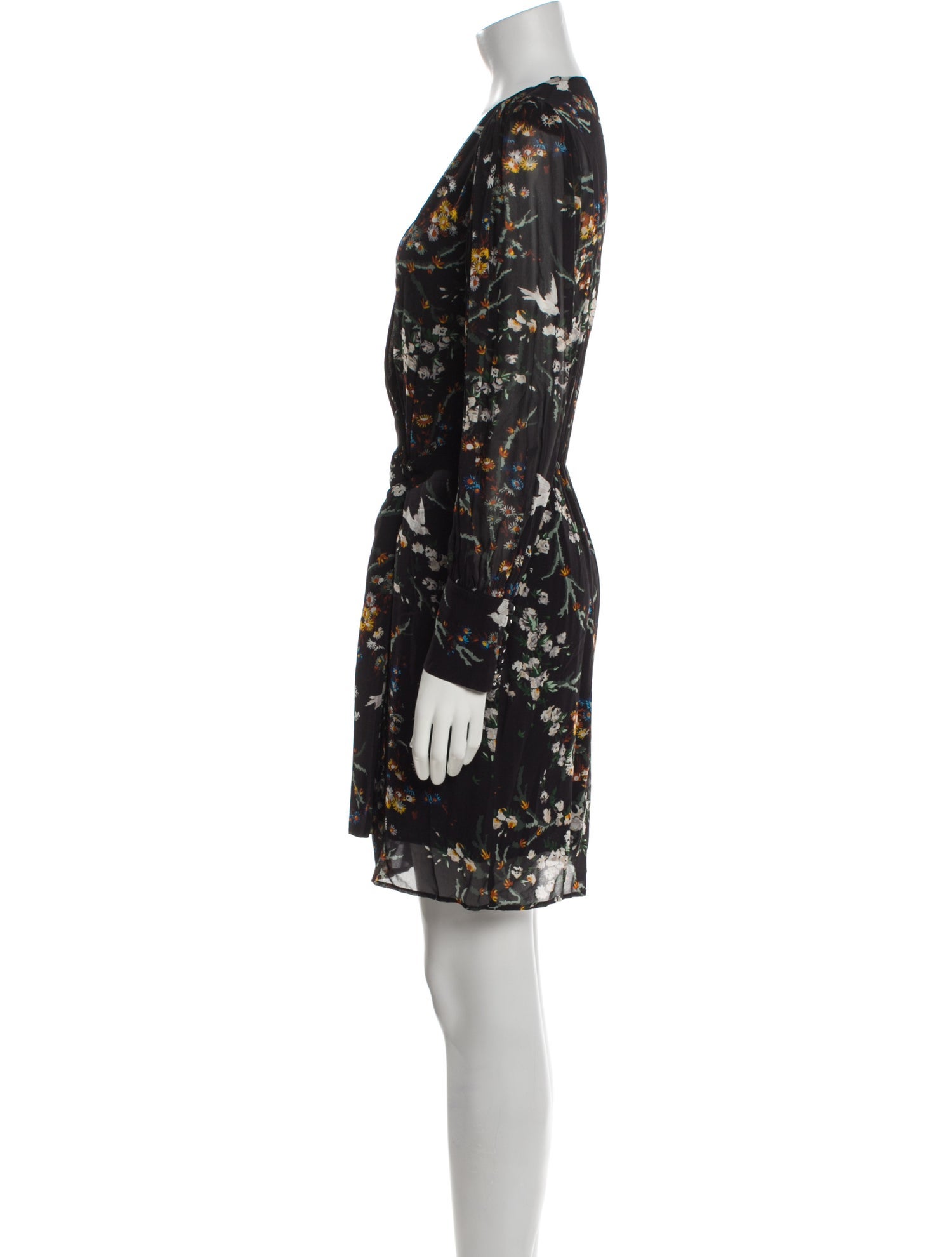 The Kooples Floral Print Mini Dress