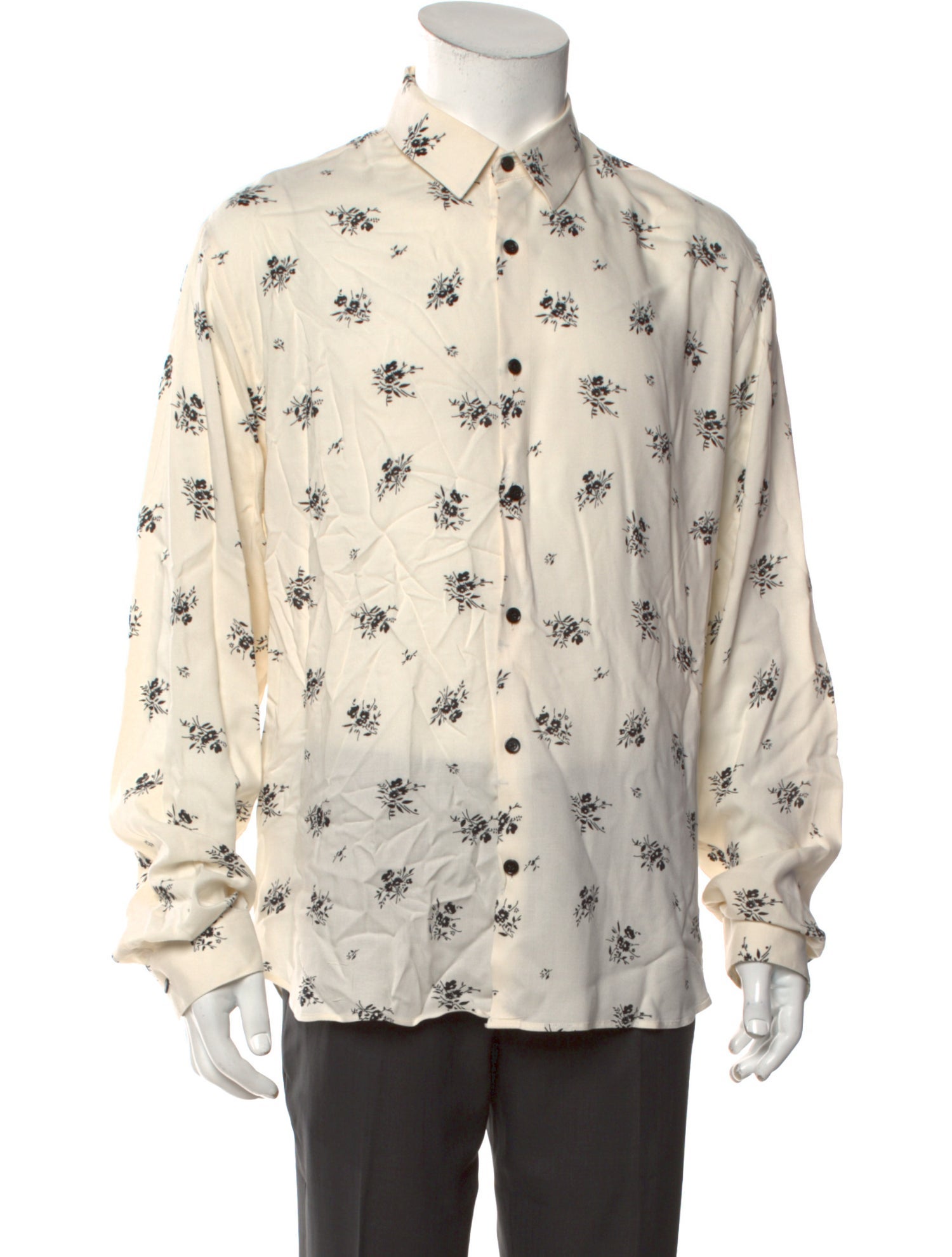The Kooples Printed Long Sleeve Shirt