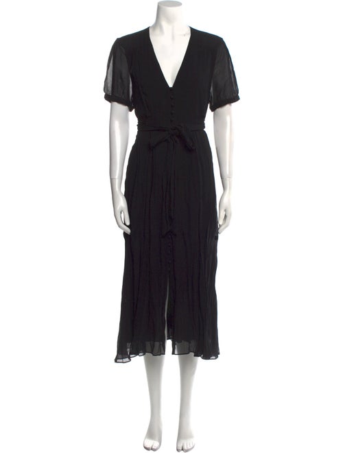 The Kooples V-Neck Long Dress