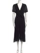 The Kooples V-Neck Long Dress