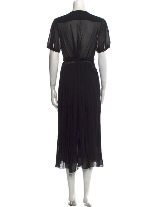 The Kooples V-Neck Long Dress