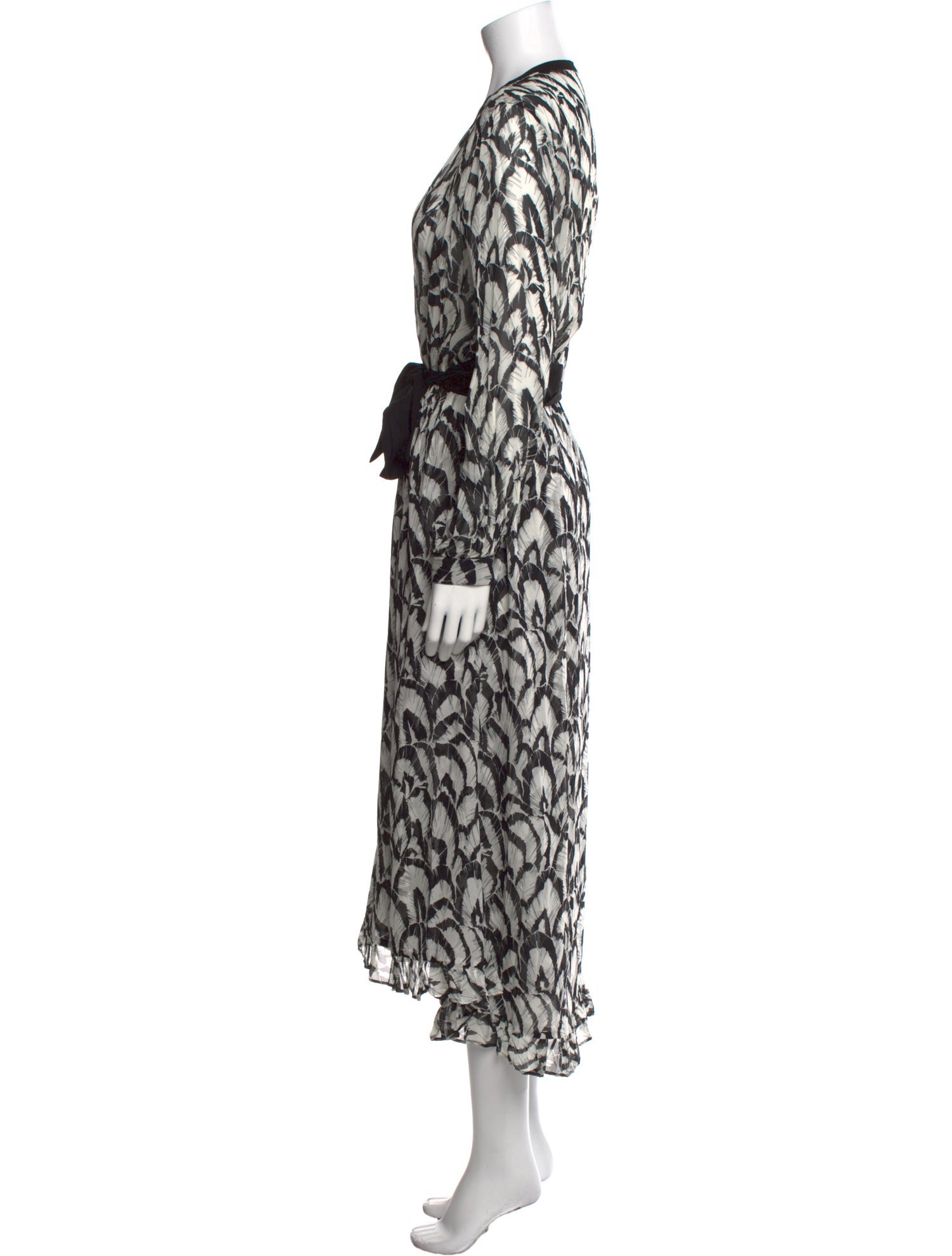The Kooples Printed Long Dress