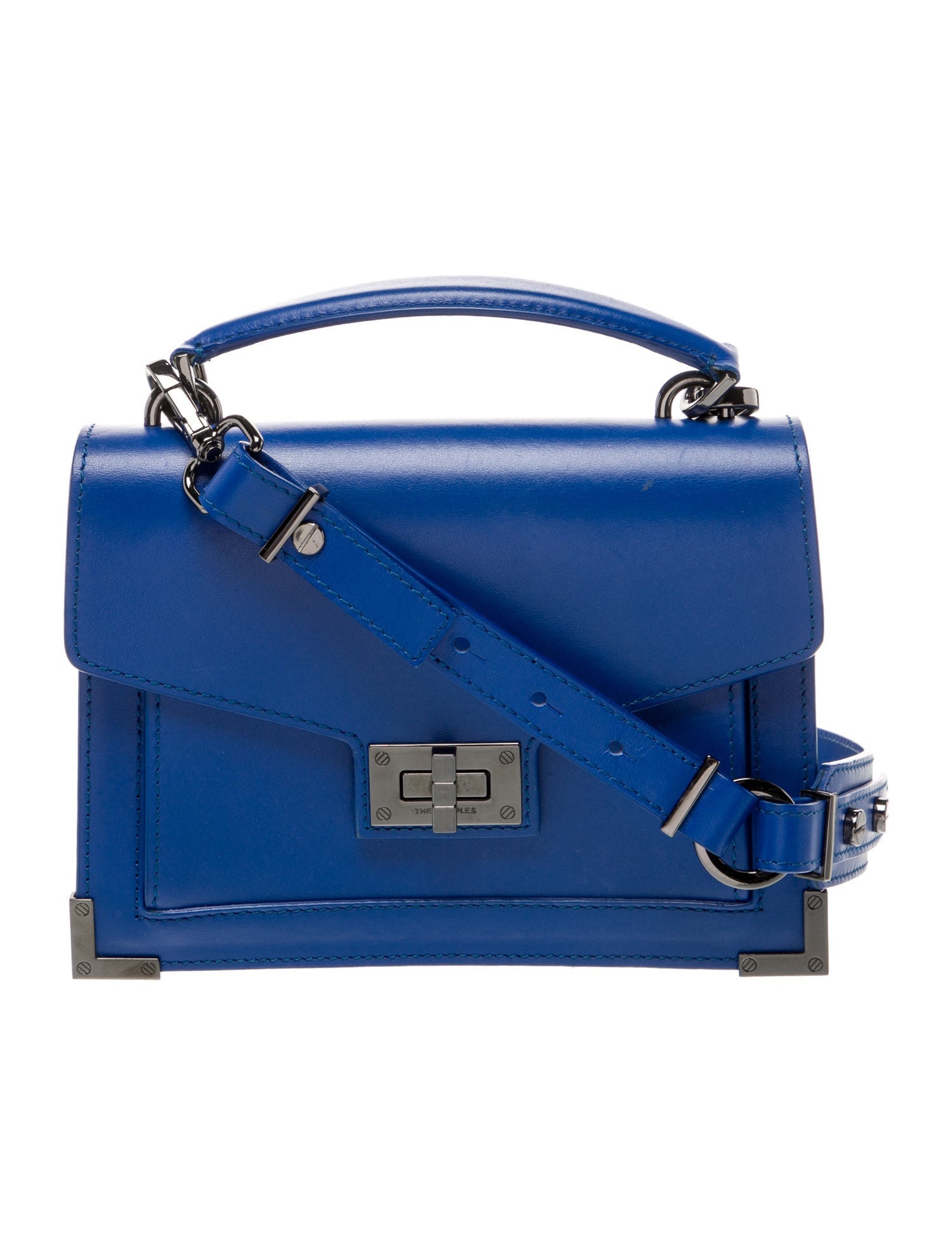 The Kooples Leather Top Handle Bag