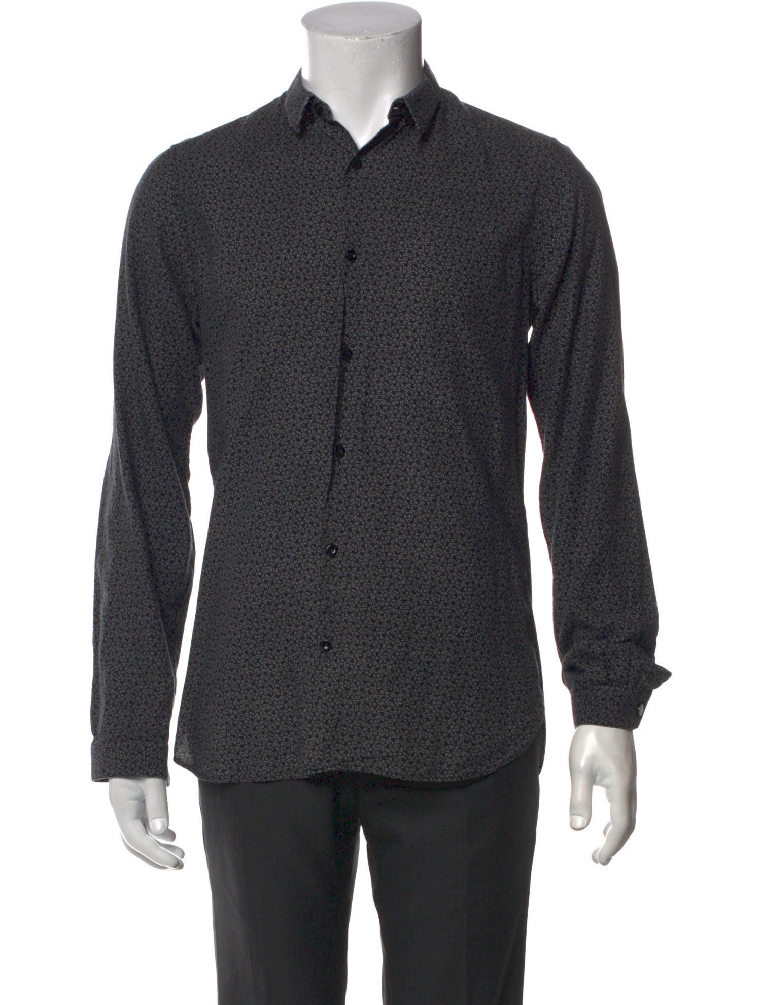 The Kooples Printed Long Sleeve Shirt