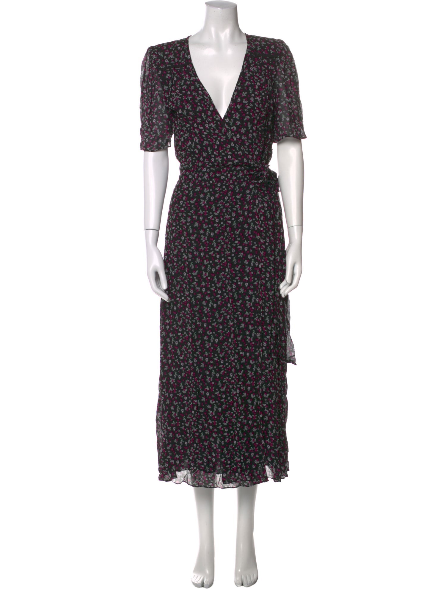 The Kooples Floral Print Long Dress w/ Tags
