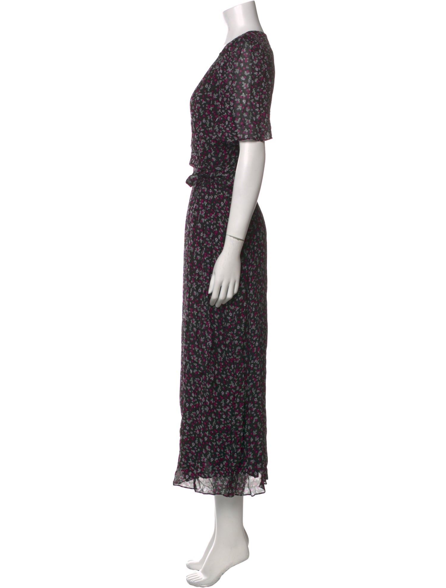 The Kooples Floral Print Long Dress w/ Tags