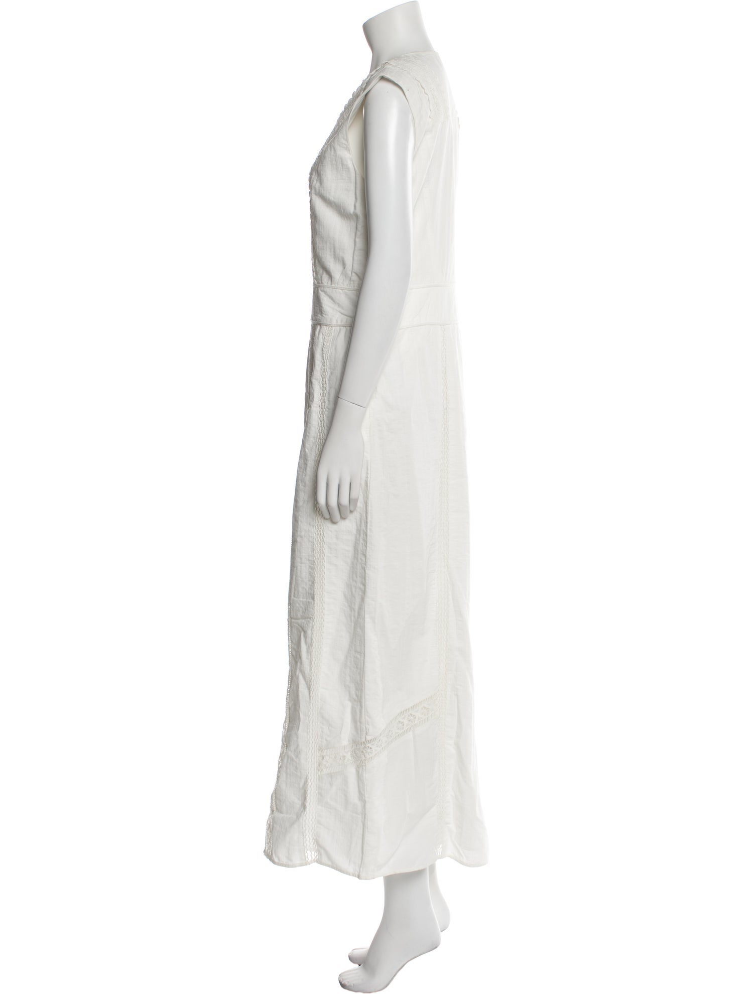 The Kooples V-Neck Long Dress