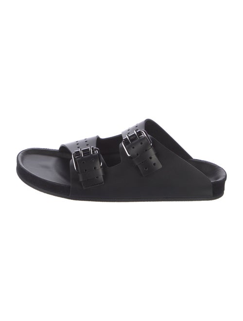The Kooples Leather Slides