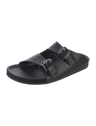 The Kooples Leather Slides