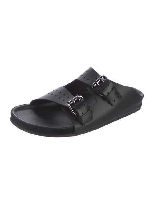 The Kooples Leather Slides