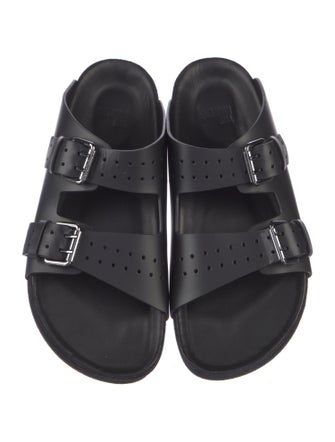 The Kooples Leather Slides