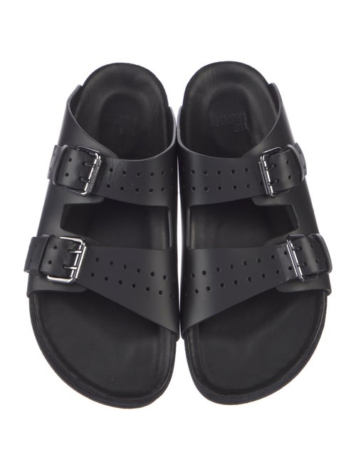 The Kooples Leather Slides