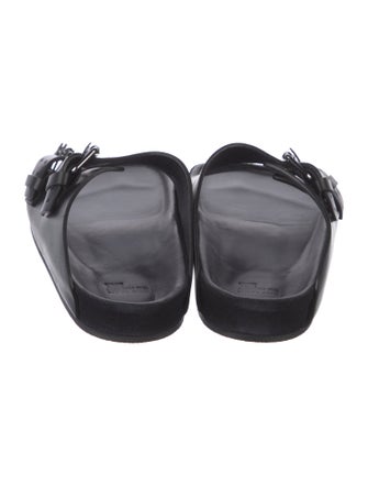 The Kooples Leather Slides