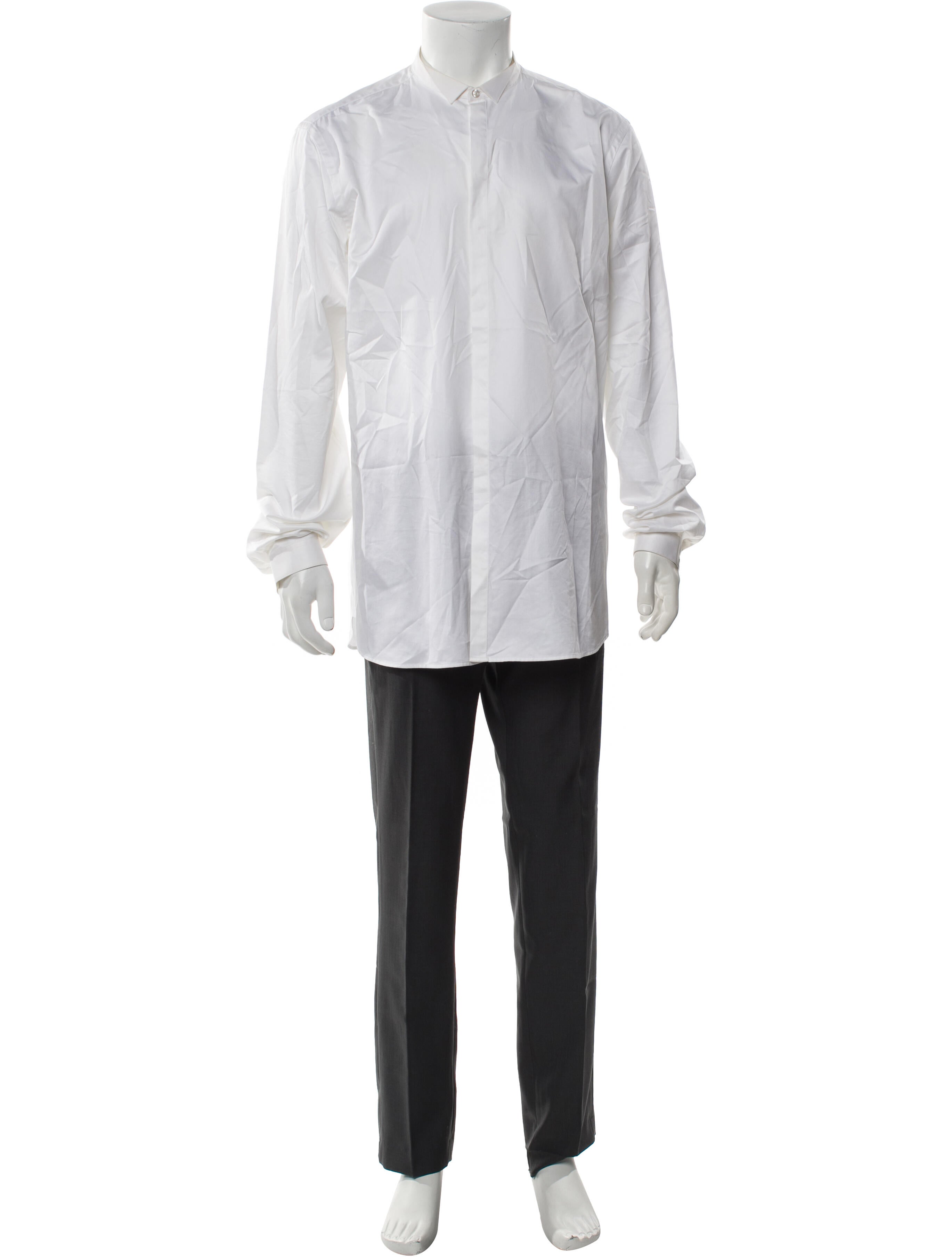 The Kooples Long Sleeve Tuxedo Shirt