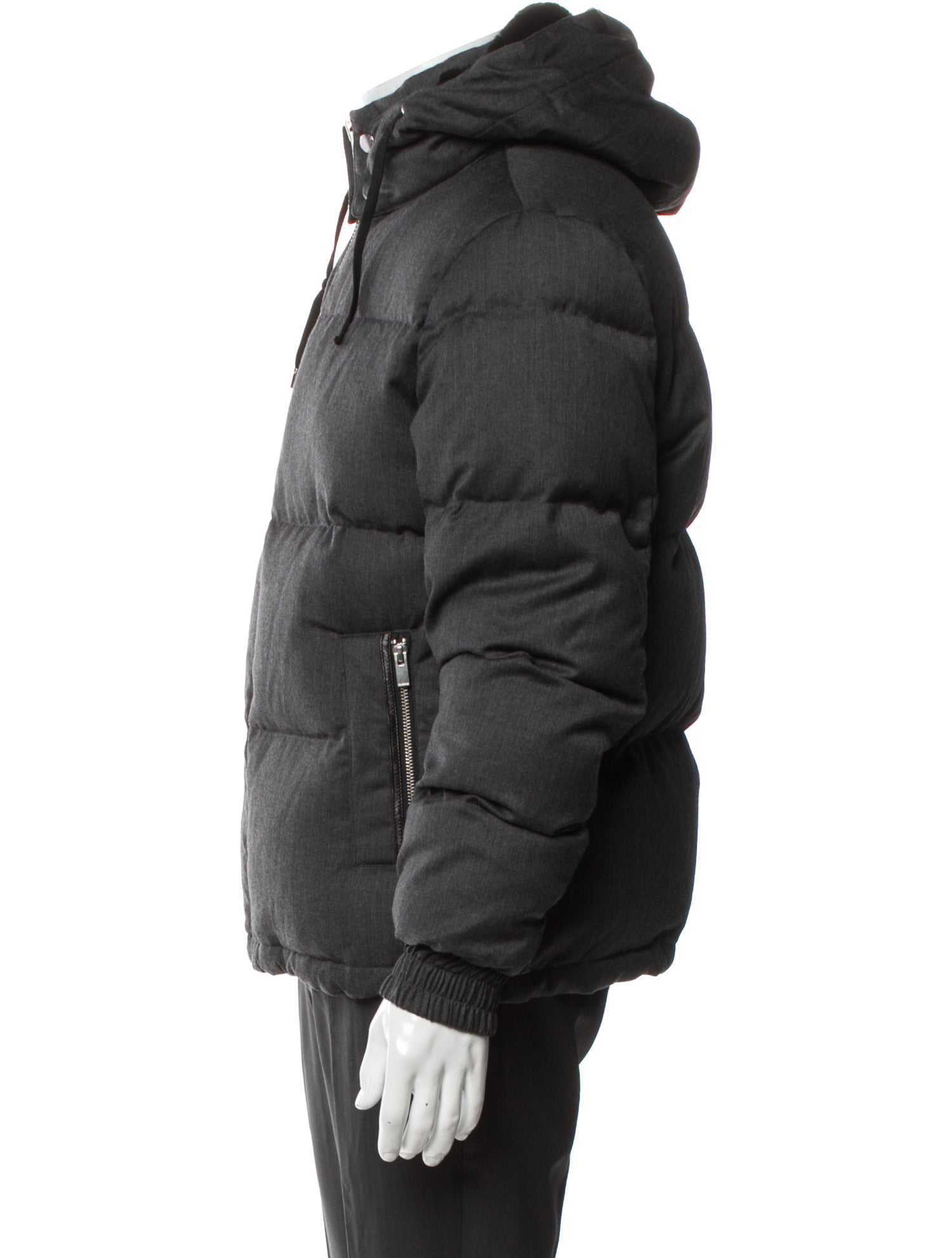The Kooples Wool Puffer Coat