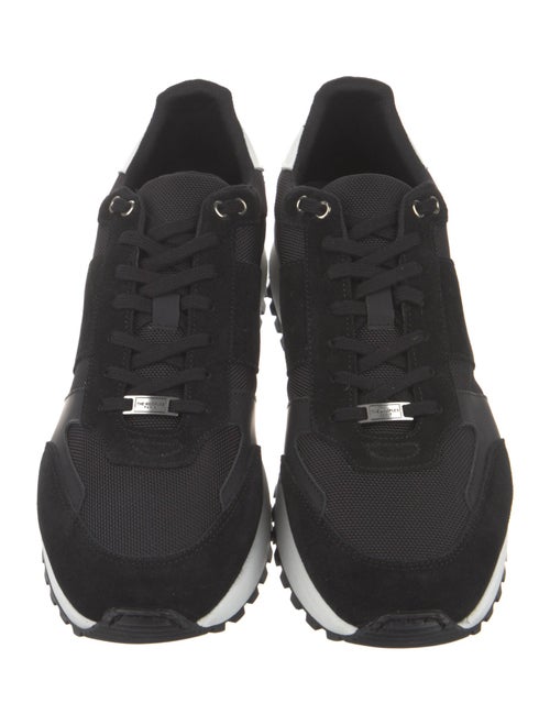 The Kooples Suede Printed Sneakers
