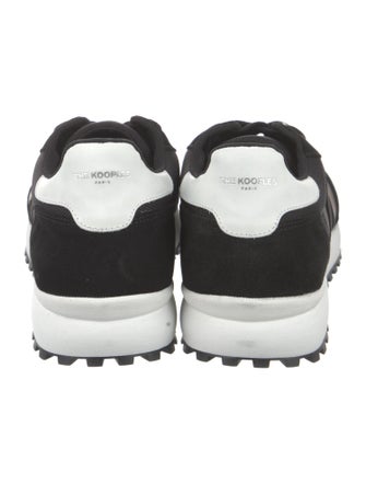 The Kooples Suede Printed Sneakers